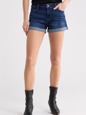PAIGE Jimmy Jimmy Cuffed Denim Shorts